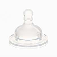 Бутылочка для кормления &Oslash;50мм ШГ, &laquo;Звезды&raquo;, 330мл, +3мес., цвет молочный