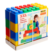 Конструктор строительный XXL, 24 детали Конструктор строительный XXL, 24 детали