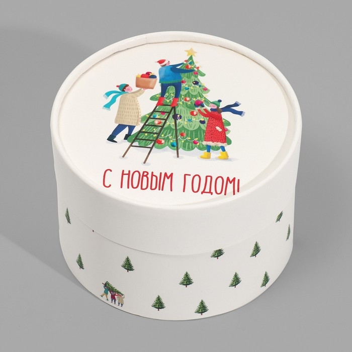Коробка подарочная &laquo;С Новым годом&raquo;, 12 х 8 см, Новый год