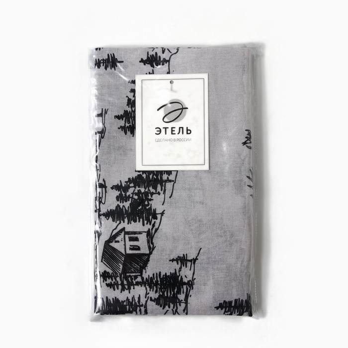 Наволочка декоративная "Этель" Winter landscape 50*50 см, поплин, 100% хлопок