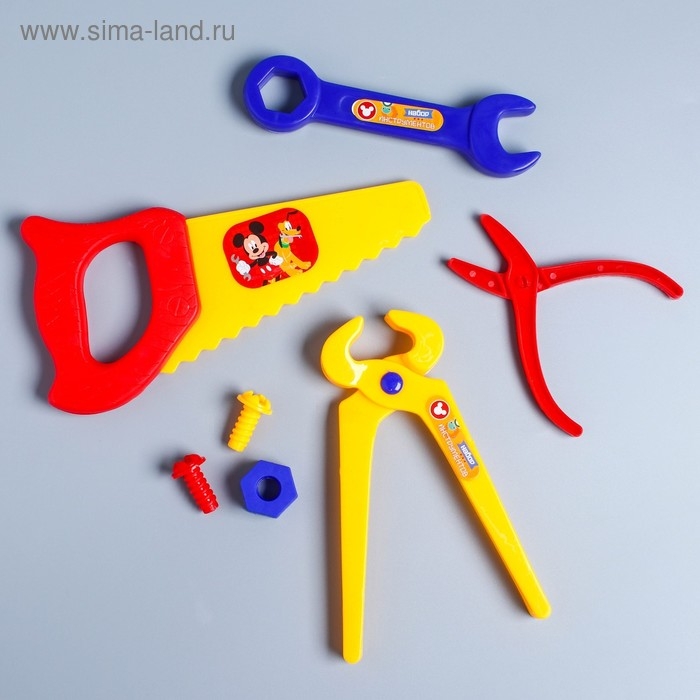 Набор инструментов &laquo;Mickey&raquo; Микки Маус, 7 предметов, цвет МИКС