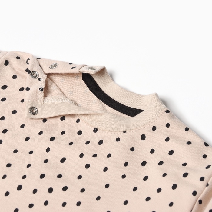 Джемпер Крошка Я Джемпер Крошка Я "Киса", рост 74-80 см, бежевый