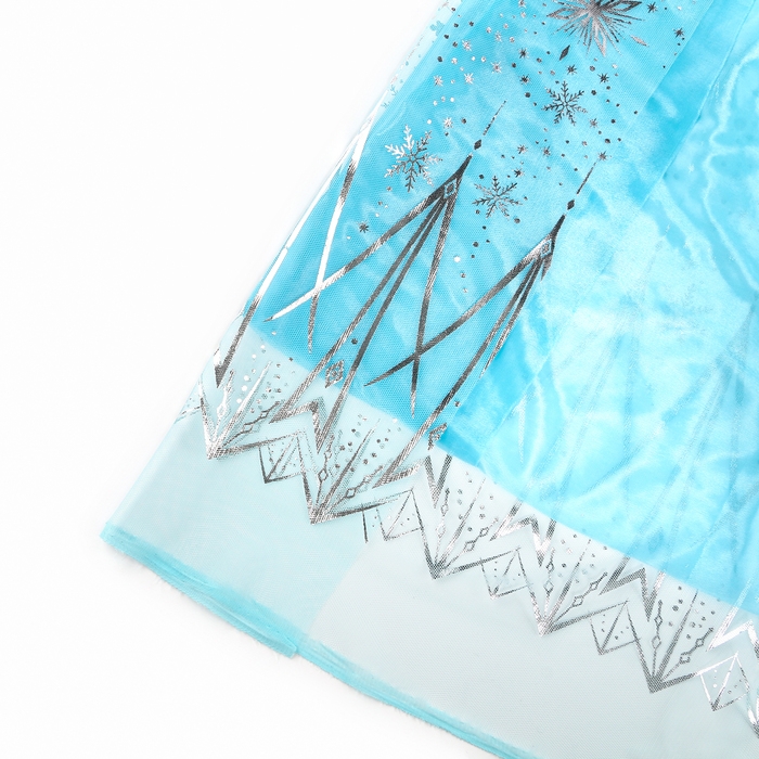 Карнавальный набор «Снежная принцесса»: плащ, корона, кулон, серьги, палочка Карнавальный набор «Снежная принцесса»: плащ, корона, кулон, серьги, палочка