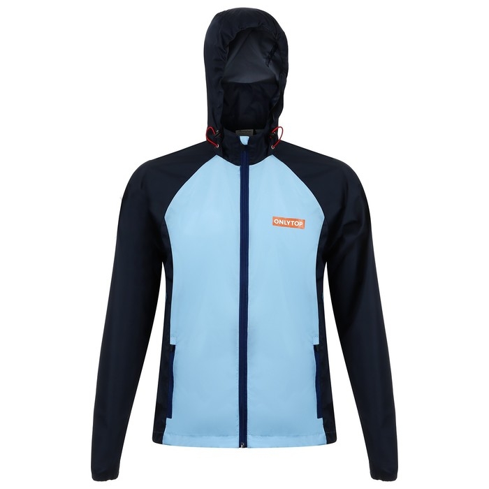 Ветровка ONLYTOP унисекс с сумкой navy, р. 46