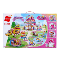 Конструктор Девчонки «Дом аттракционов», 4 минифигуры и 1038 деталей Конструктор Девчонки «Дом аттракционов», 4 минифигуры и 1038 деталей