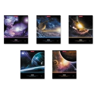 Тетрадь 96 листов в клетку, ErichKrause "Вселенная", обложка мелованный картон, блок офсет 100% белизна, МИКС (1 вид в спайке) Тетрадь 96 листов в клетку, ErichKrause "Вселенная", обложка мелованный картон, блок офсет 100% белизна, МИКС (1 вид в спайке)