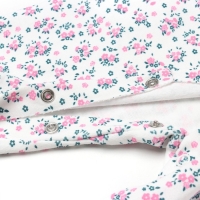 Комбинезон детский (3 шт.), цвет белый/розовый/светло-розовый, рост 74 см