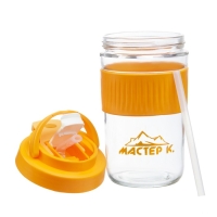 Термостакан, 550 мл, "Мастер К", оранжевый Термостакан, 550 мл, "Мастер К", оранжевый