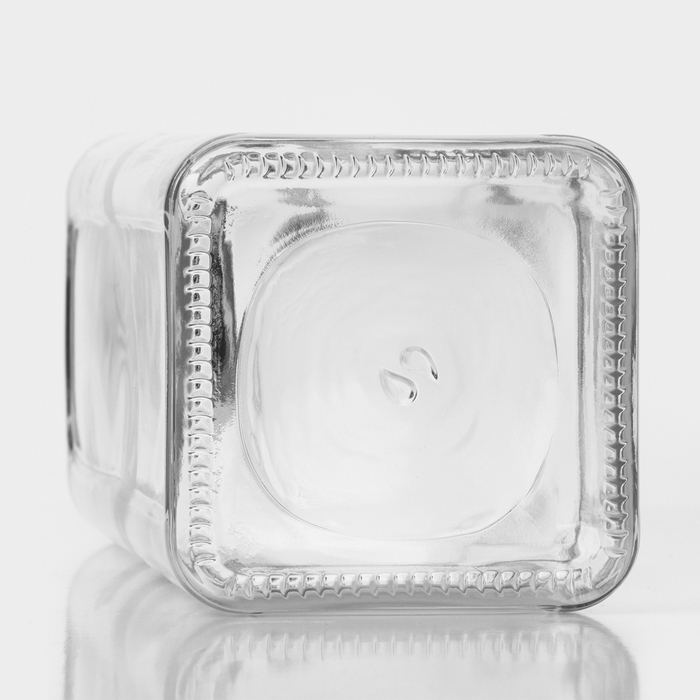 Бутыль стеклянная для жидких специй, 1 л, подарочная упаковка