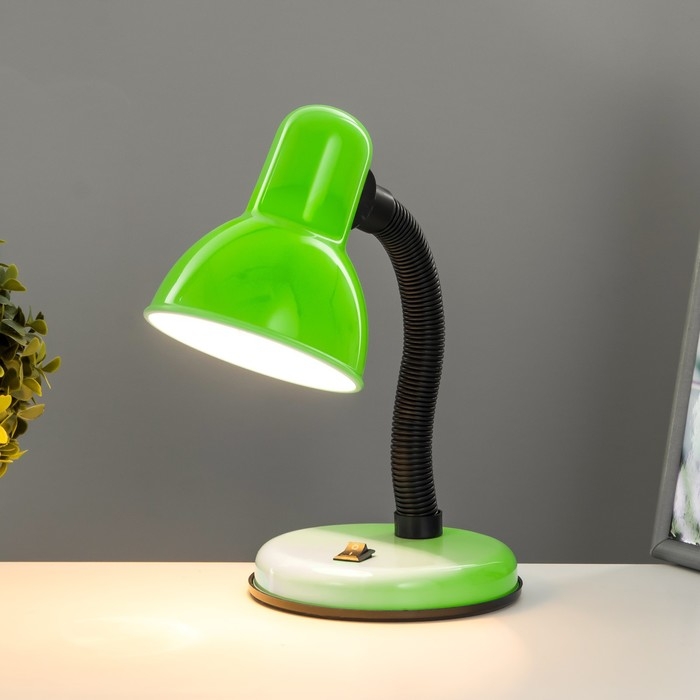 Настольная лампа Настольная лампа "Джуни" Е27 15Вт зеленый 14х14х31 см