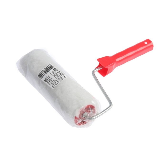 Валик ЛОМ, искусственный мех, 200 мм, рукоятка d=6 мм, D=50 мм, ворс 20 мм Валик ЛОМ, искусственный мех, 200 мм, рукоятка d=6 мм, D=50 мм, ворс 20 мм