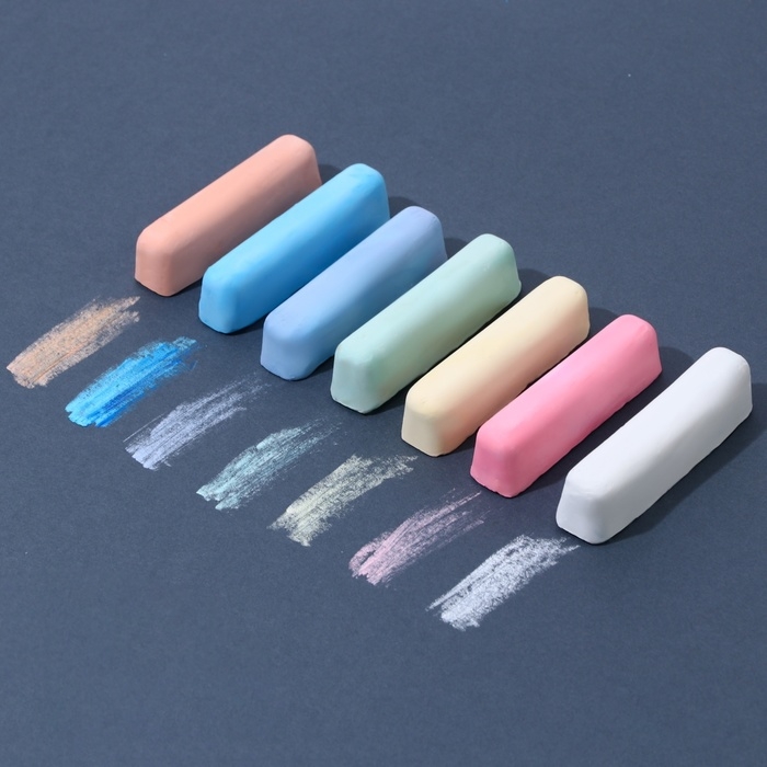 Набор цветных мелков Человек-паук , 7 цветов МИКС