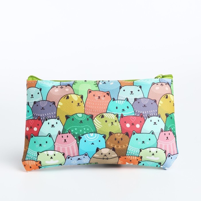 Косметичка на молнии, цвет разноцветный Косметичка на молнии, цвет разноцветный