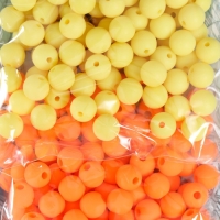 Бусины для творчества пластик "Цитрус" матовые набор 3 цвета х 30 гр Бусины для творчества пластик "Цитрус" матовые набор 3 цвета х 30 гр