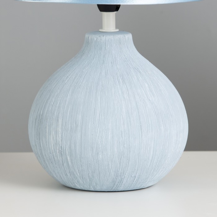 Настольная лампа "Латея" Е14 40Вт серый 19х19х33 см RISALUX