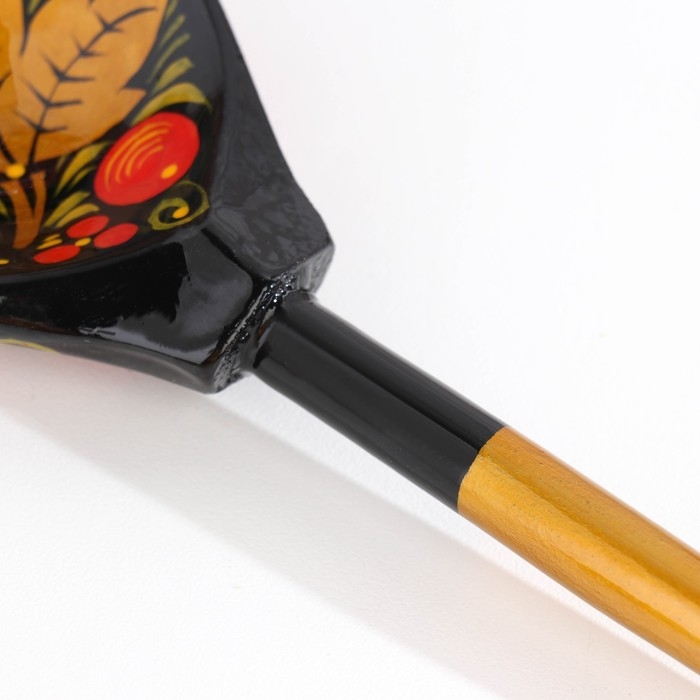 Набор &laquo;Хозяюшка&raquo;, 6 ложек и ваза, 13&times;9 см, хохлома