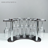 Мини-бар 18 предметов шампанское, гладье 200/55/50 мл Мини-бар 18 предметов шампанское, гладье 200/55/50 мл