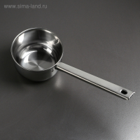 Ковш из нержавеющей стали, 1,1 л, 39×14,5×8,5 см, металлическая ручка Ковш из нержавеющей стали, 1,1 л, 39×14,5×8,5 см, металлическая ручка