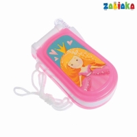 Музыкальный телефончик &laquo;Принцесса&raquo;, русская озвучка, световые эффекты, работает от батареек, МИКС