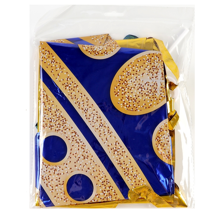 Набор фольгированных шаров «Карнавальный набор. Королевский синий», 3 шт. Набор фольгированных шаров «Карнавальный набор. Королевский синий», 3 шт.