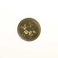 Монета сувенир знак зодиака «Стрелец», d=2,5 см. Монета сувенир знак зодиака «Стрелец», d=2,5 см.