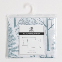 Комплект наволочек Этель Forest, 50х70 см - 2 шт, 100% хлопок, поплин