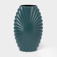 Ваза для цветов, 10&times;18&times;27,5 см, 2,7 л, цвет МИКС