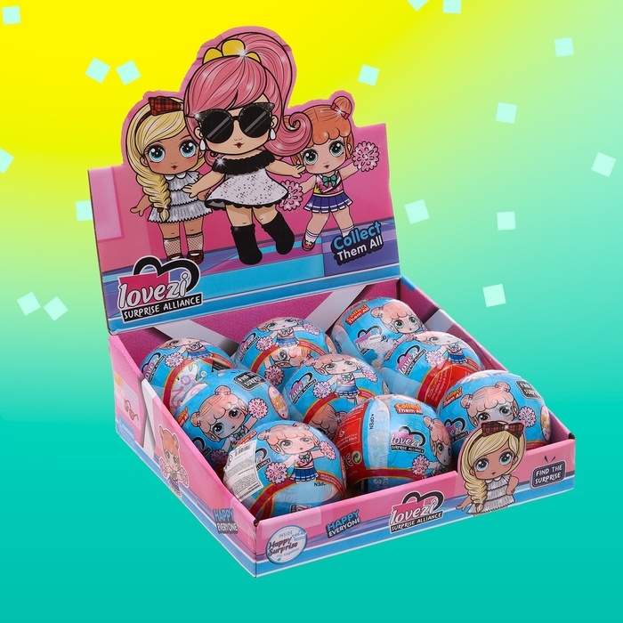 Игрушка-сюрприз «Модная крошка» в шаре, МИКС Игрушка-сюрприз «Модная крошка» в шаре, МИКС