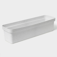 Ящик балконный для цветов &laquo;Эко&raquo;, 12 л, 60 см, цвет светлый гранит