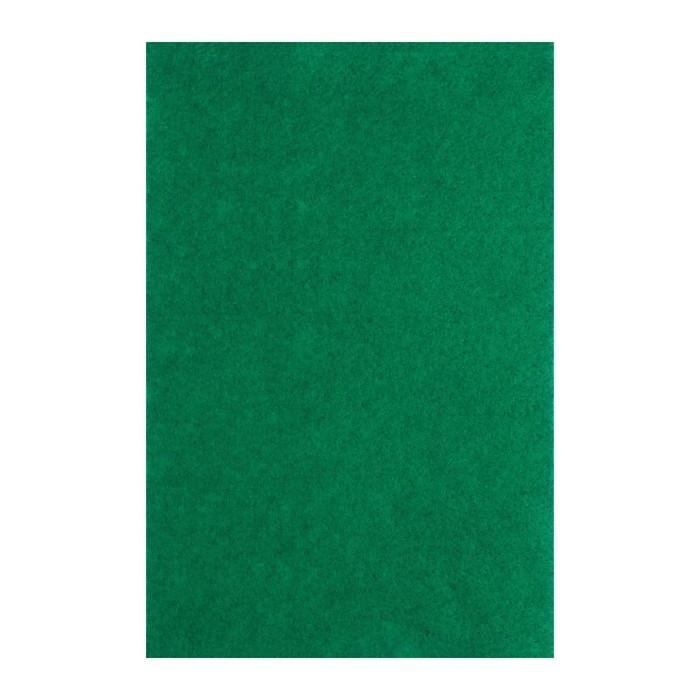 Фетр цветной набор, толщина-2 мм, формат А4, мягкий, 10 листов, 10 цветов, самоклеящийся