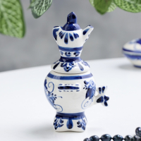 Сувенир &laquo;Самовар&raquo;, гжель