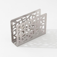 Салфетница из нержавеющей стали &laquo;Витрина&raquo;, 12,5&times;3,2&times;8,5 см