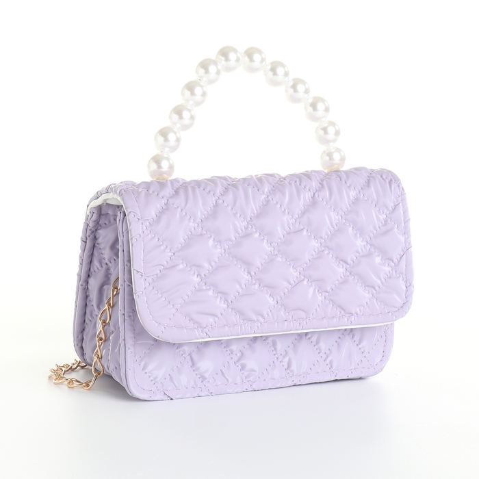 Сумка детская для девочки на молнии &laquo;Выбражулька&raquo;, цвет сиреневый