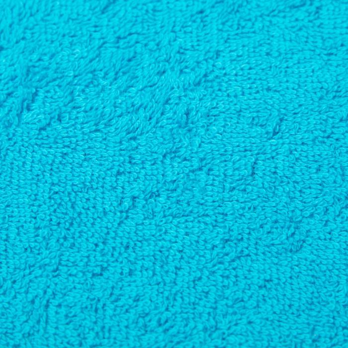 Полотенце махровое гладкокрашеное 100х180см, цв.бирюзовый, 400г/м, хлопок 100%
