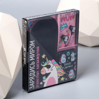 Наушники, маска для сна и зарядное устройство 5000 mAh м. PB-05 «Единорог», 20,5 х 16,5 см. Наушники, маска для сна и зарядное устройство 5000 mAh м. PB-05 «Единорог», 20,5 х 16,5 см.