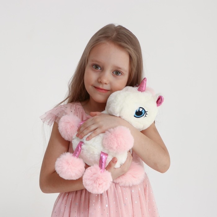 Мягкая игрушка &laquo;Ты чудесна&raquo;, единорожка, 27 см