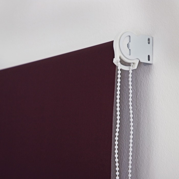 Штора рулонная &laquo;Нюд&raquo;, 90&times;250 см, цвет фиолетовый