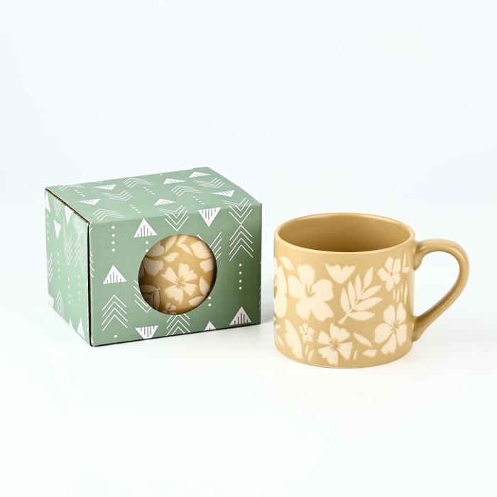 Кружка керамическая &laquo;Флори&raquo;, 320 мл