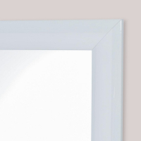 Зеркало "Белое" 45х160 см, напольное, ширина рамы 55мм Зеркало "Белое" 45х160 см, напольное, ширина рамы 55мм