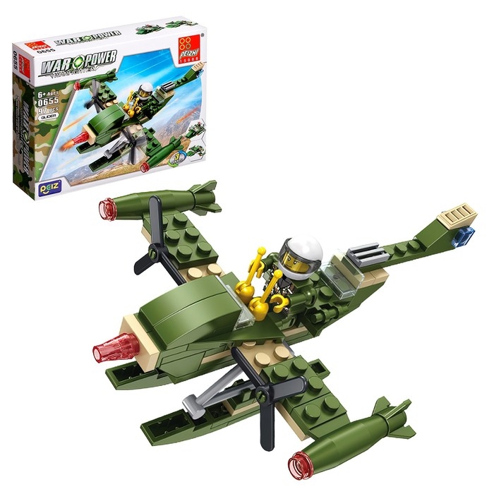 Конструктор 8 в 1 Военные &laquo;Боевая часть&raquo;, 8 видов МИКС