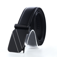 Ремень мужской, ширина 3,5 см, пряжка автомат, цвет чёрный Ремень мужской, ширина 3,5 см, пряжка автомат, цвет чёрный