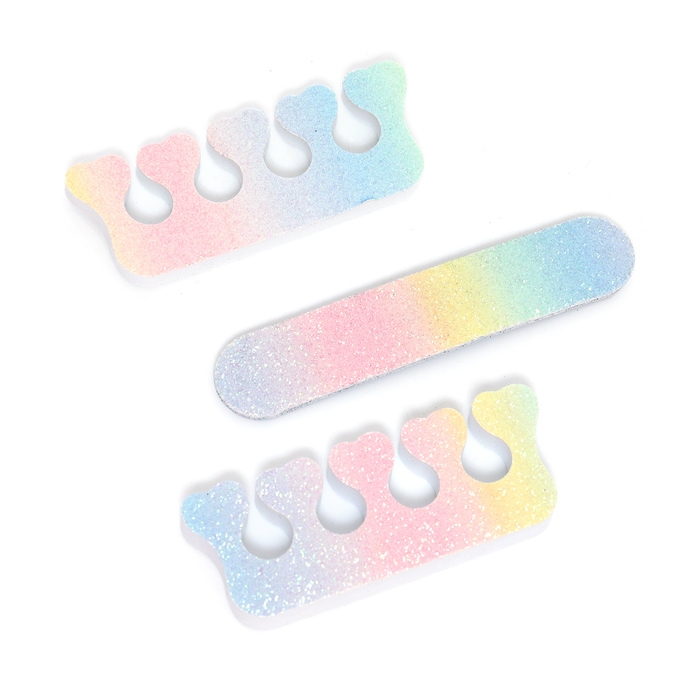 Набор косметики для девочки Набор косметики для девочки "Чемодан на колёсах", сиреневый, с накладными ногтями