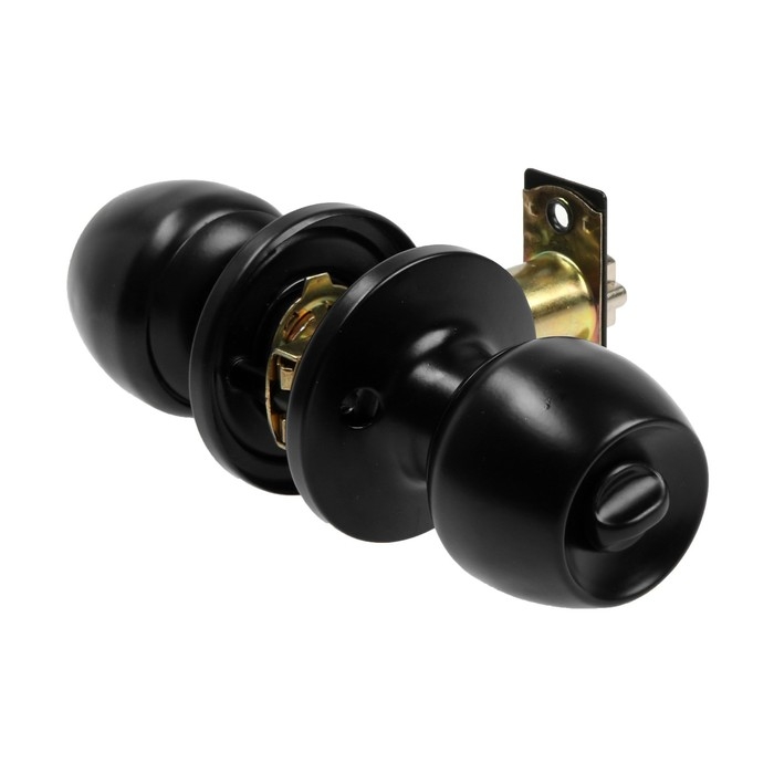 Защелка 1103, с ключом, цвет матовый черный Защелка 1103, с ключом, цвет матовый черный