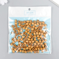 Бусины для творчества дерево "Натуральный" d-0,8 см, набор 20 гр Бусины для творчества дерево "Натуральный" d-0,8 см, набор 20 гр