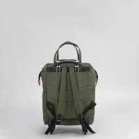 Сумка-рюкзак 2 в 1 на колёсах 18", отдел на молнии, наружный карман, цвет зелёный Сумка-рюкзак 2 в 1 на колёсах 18", отдел на молнии, наружный карман, цвет зелёный