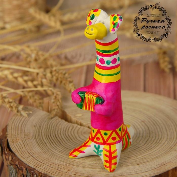 Филимоновская игрушка &laquo;Собака&raquo;