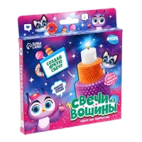 Свеча своими руками. Свечи из вощины &laquo;Праздничный торт&raquo;, набор для творчества