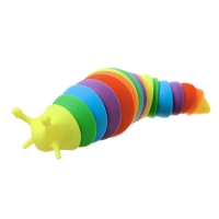 Гусеница антистресс игрушка &laquo;Весёлый слизняк&raquo;, цвета МИКС