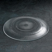 Тарелка обеденная стеклянная &laquo;Луиз&raquo;, d=25 см