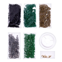 Набор для бисероплетения &laquo;Украшение из бисера&raquo;, змея, зеленый